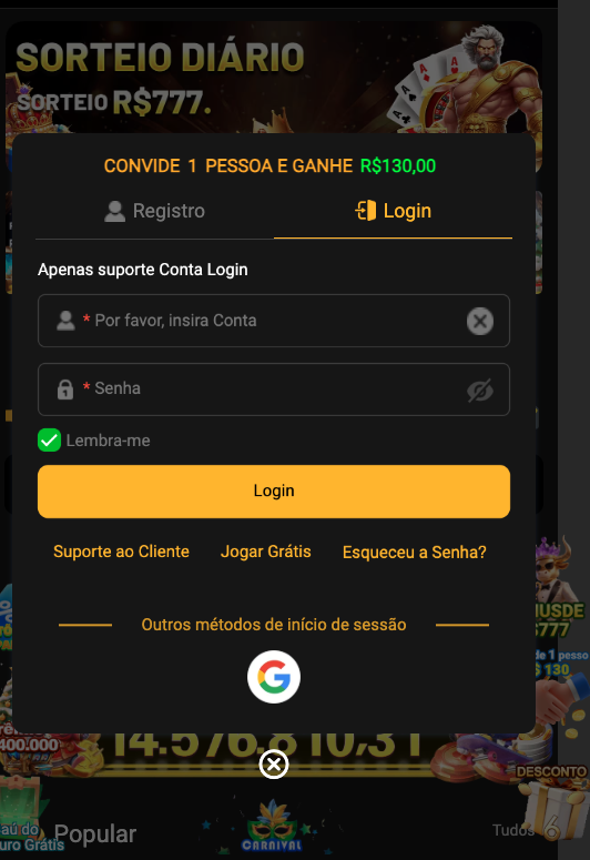 Aplicativo móvel QQBR
