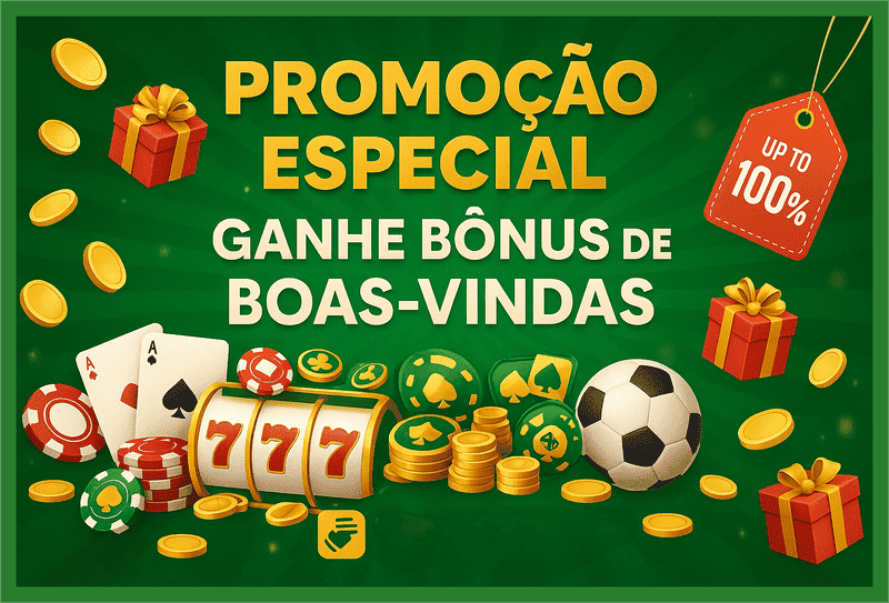 QQBR bônus 2025 incluindo boas-vindas e promoções